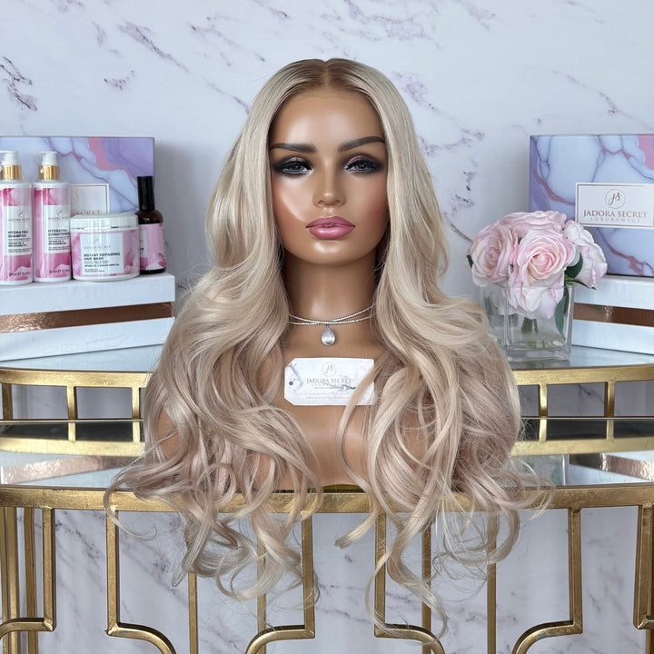 KYLIE PLATINUM HD FULL LACE ALO CAP