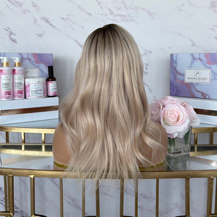 KYLIE PLATINUM BOB LACE FRONT