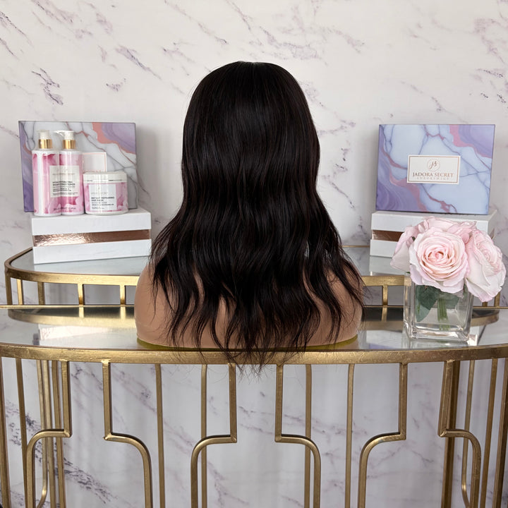 EBONY LONG BOB HD FULL LACE ALO CAP