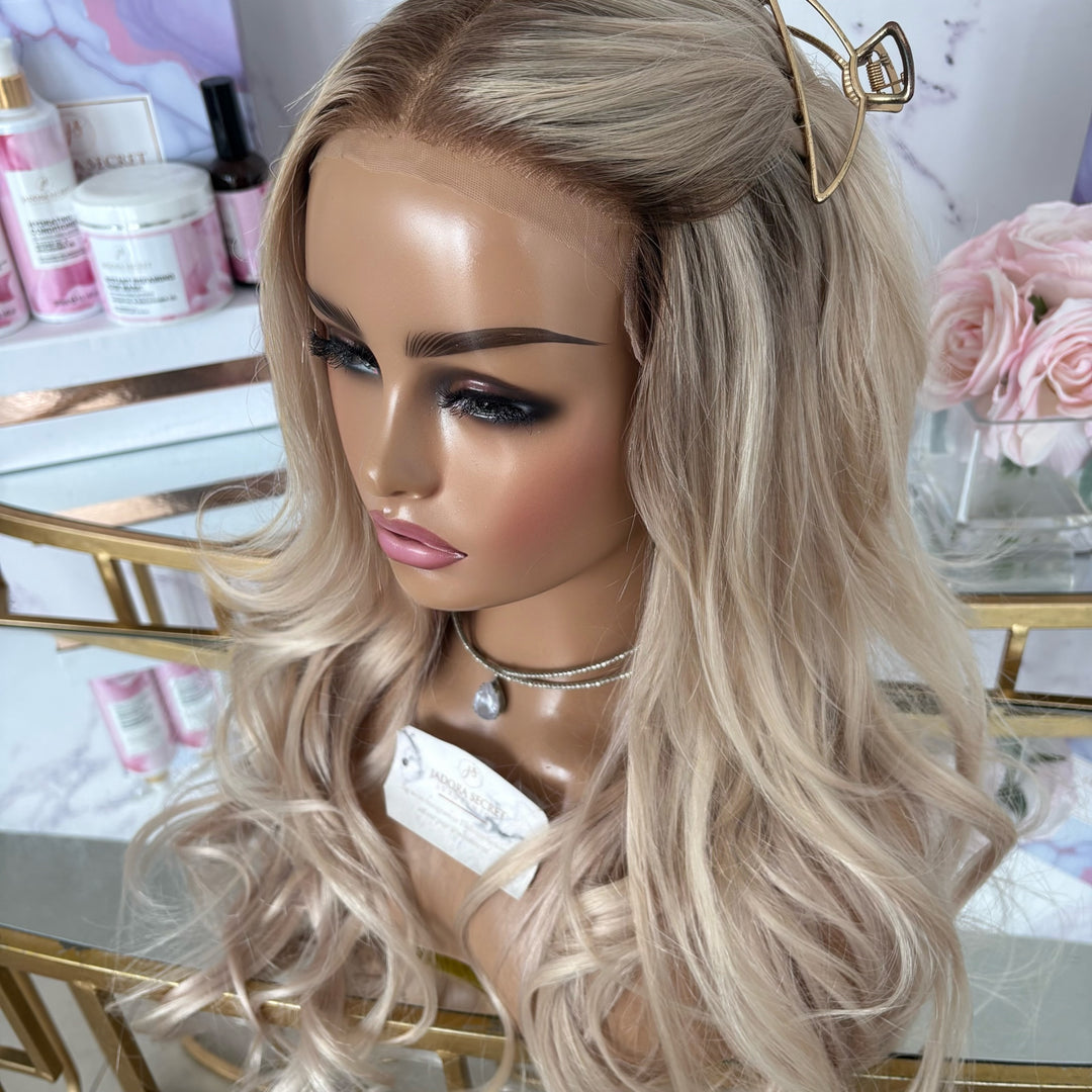 KYLIE PLATINUM HD FULL LACE ALO CAP