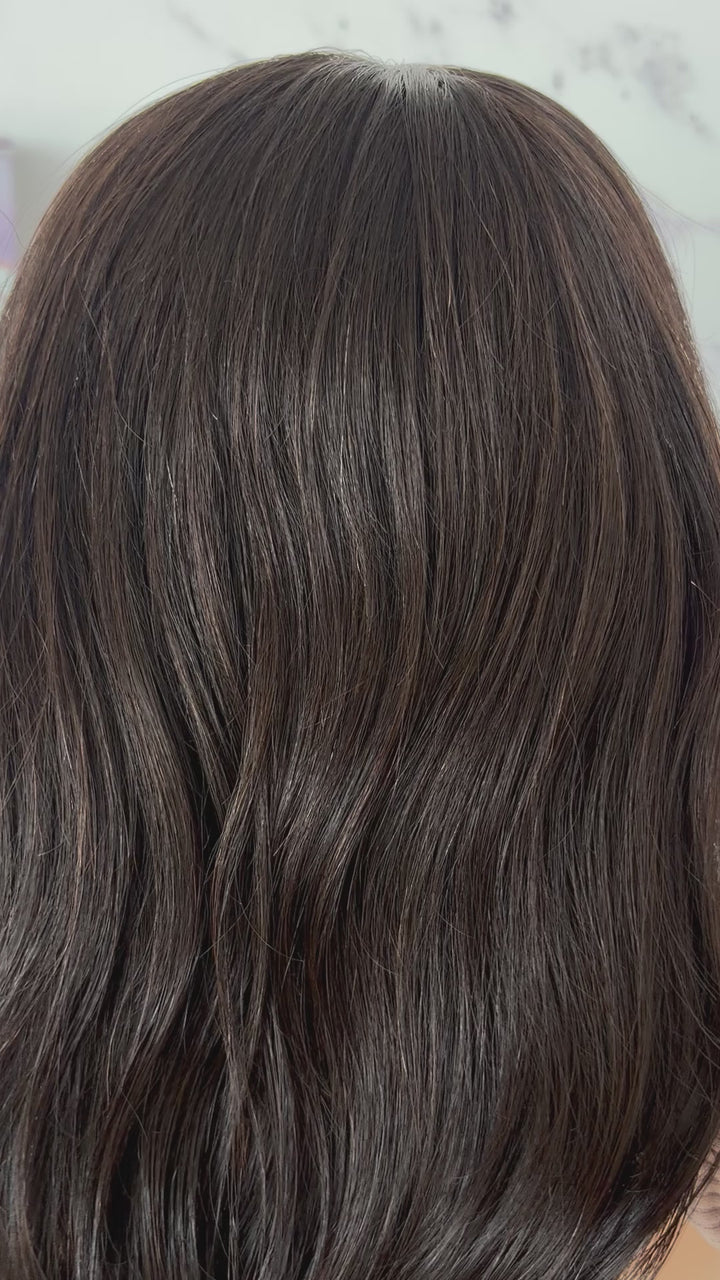 EBONY LONG BOB HD FULL LACE ALO CAP