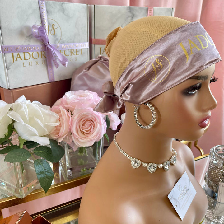 SATIN BABY HAIR HEADSCARF